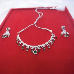 Dukhsan Overseas AD Necklace Set – Designer Collection 01